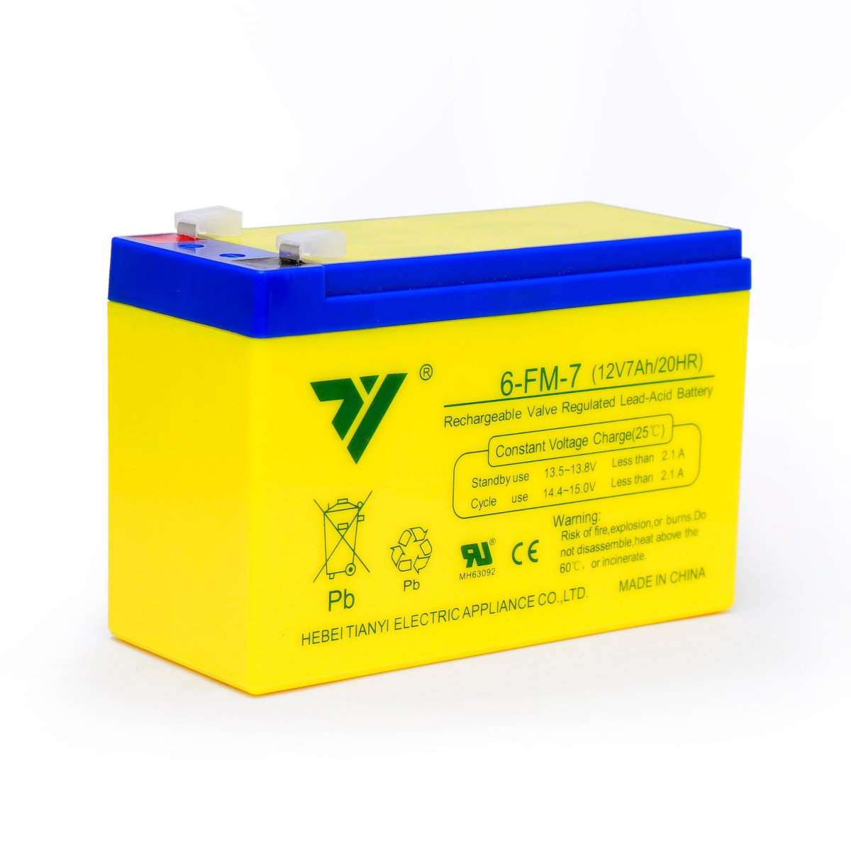 TY 12V7Ah — Catalog Variant A