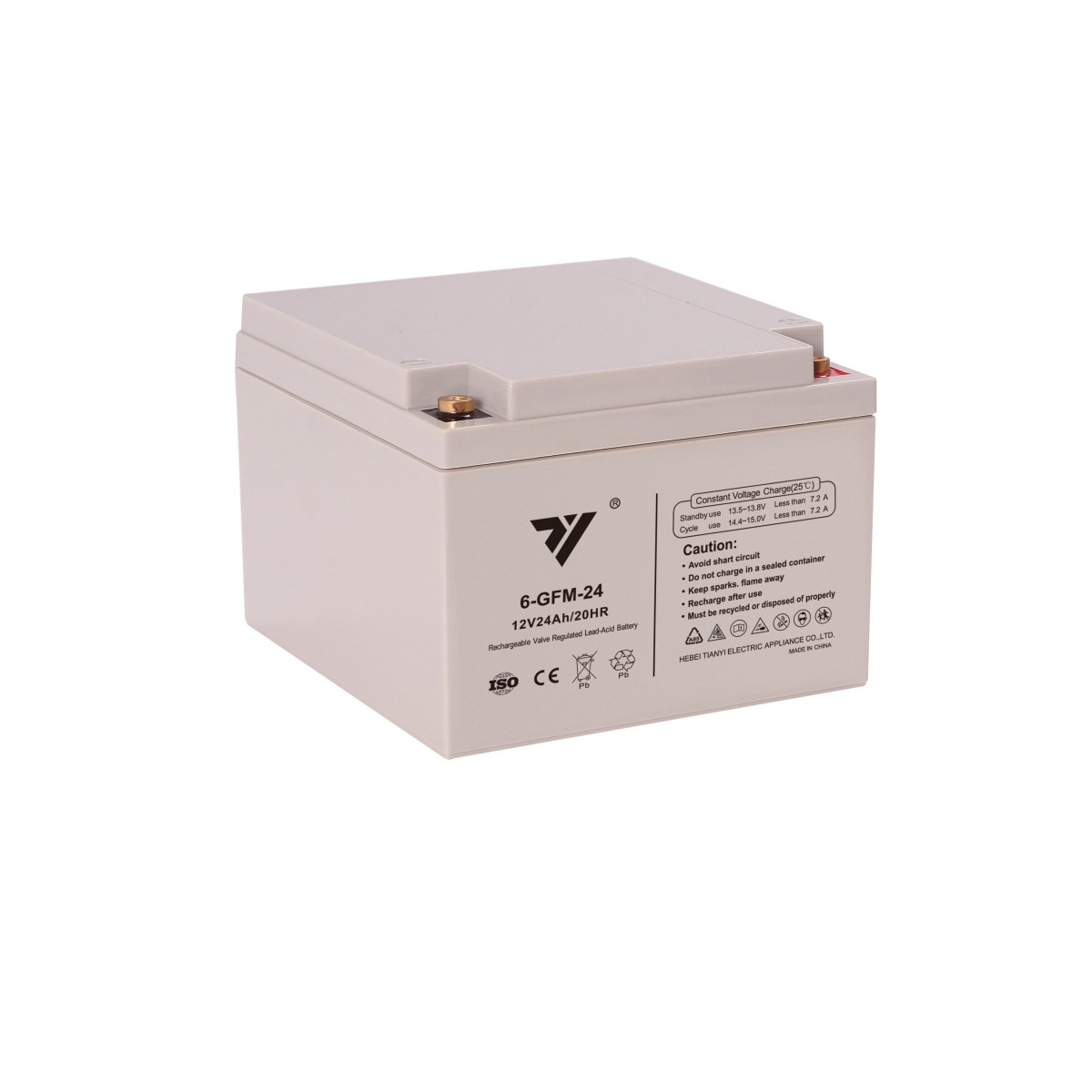 TG 12V24Ah — Catalog Variant B