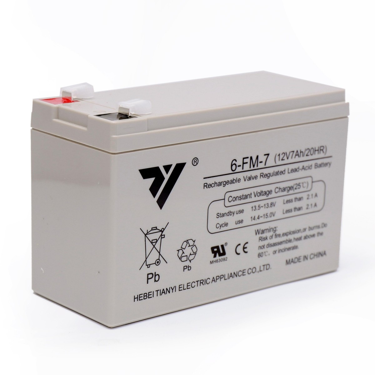 TY 12V7Ah — Catalog Variant A — view 3