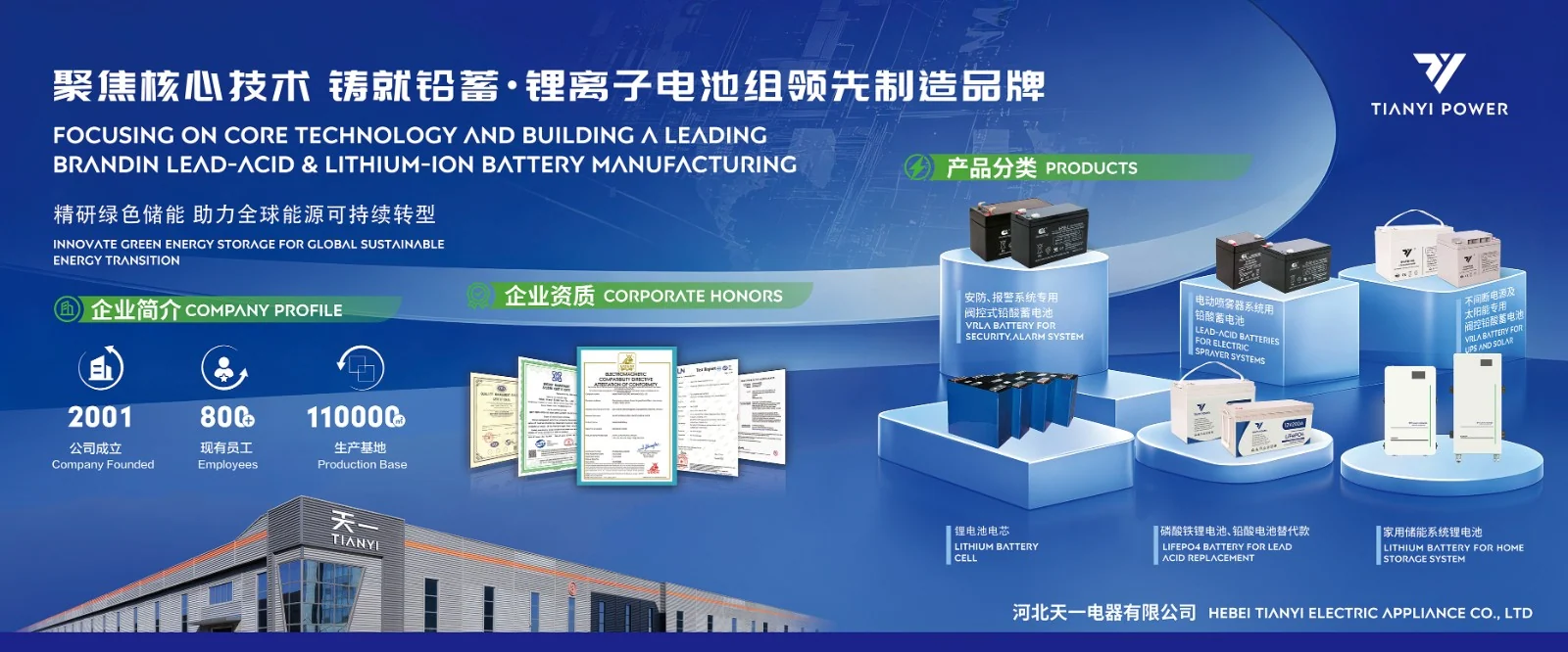 Debut at Southwest Agricultural Machinery Exhibition|Hebei Tianyi Electric: Multi‑scenario Valve‑Regulated Lead‑Acid Batteries to Build One‑Stop Energy Storage Solutions article image
